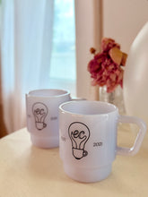Load image into Gallery viewer, Epiphany Coffee Milk Glass Mug