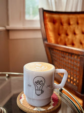 Load image into Gallery viewer, Epiphany Coffee Milk Glass Mug

